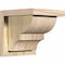 Ekena Millwork Ridgewood Rough Sawn Corbel w/Backplate, Douglas Fir, 8"W x 8"D x 8"H COR08X08X08RID01RDF - alternate 1